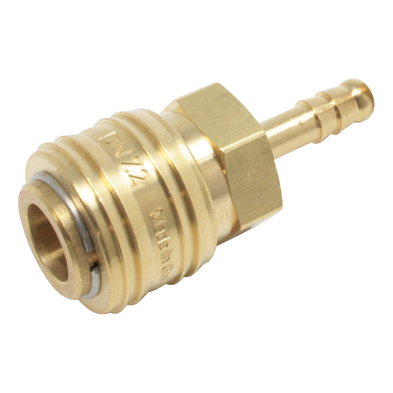 Druckluftkupplung NW 7,2 mm, Tülle Ø 6 mm