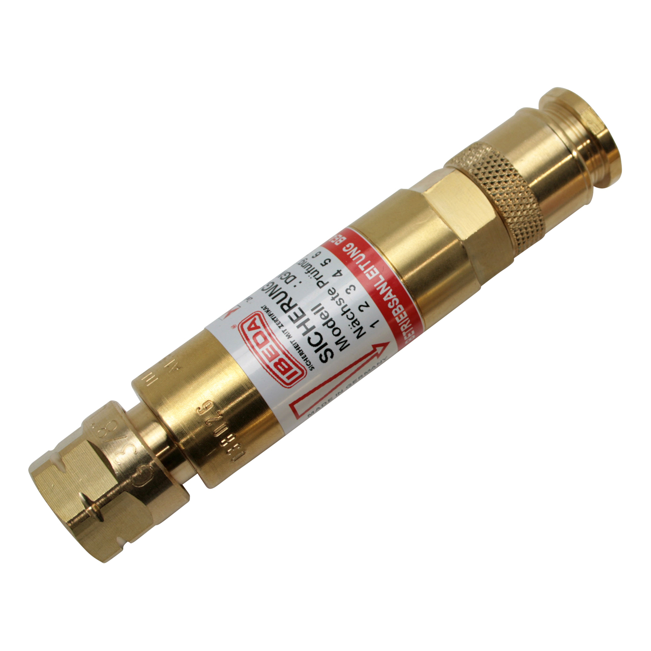 Sicherheitseinrichtung Druckminderer, D-Serie (EN 561), Brenngase,  3/8" LH
