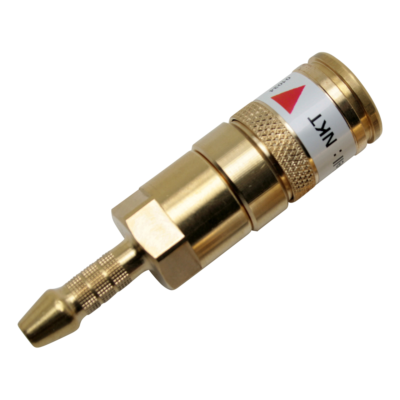 Schnellkupplung Brenner, N-Serie Kupplung, Brenngase, Tülle 4 mm