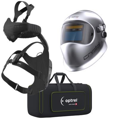 optrel® swiss air + crystal 2.0, silber, Ready to Weld