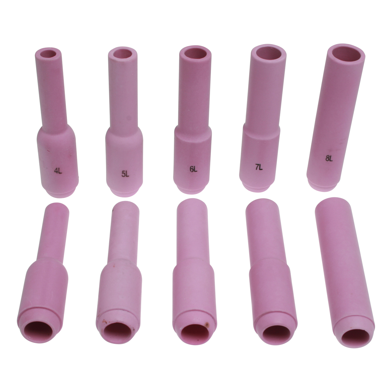 Keramik Gasdüse 17/18/26, 10N50L, Ø 6,4 mm, Gr. 4
Länge 76 mm
