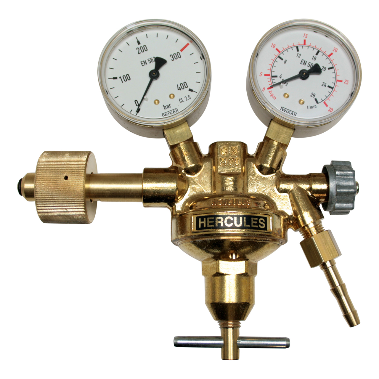 Flaschendruckminderer Edelgas 0 - 28/30 l/min (300 bar)