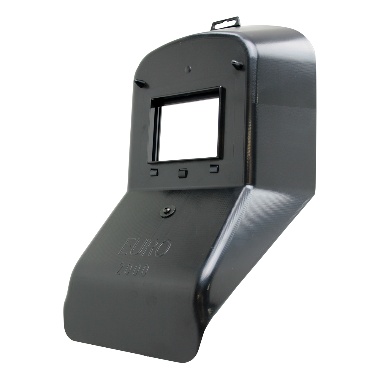 Freisichtschutzschild EURO-FLIP - gekröpft, mit Vorsatzglas u. DIN 9 Filterglas