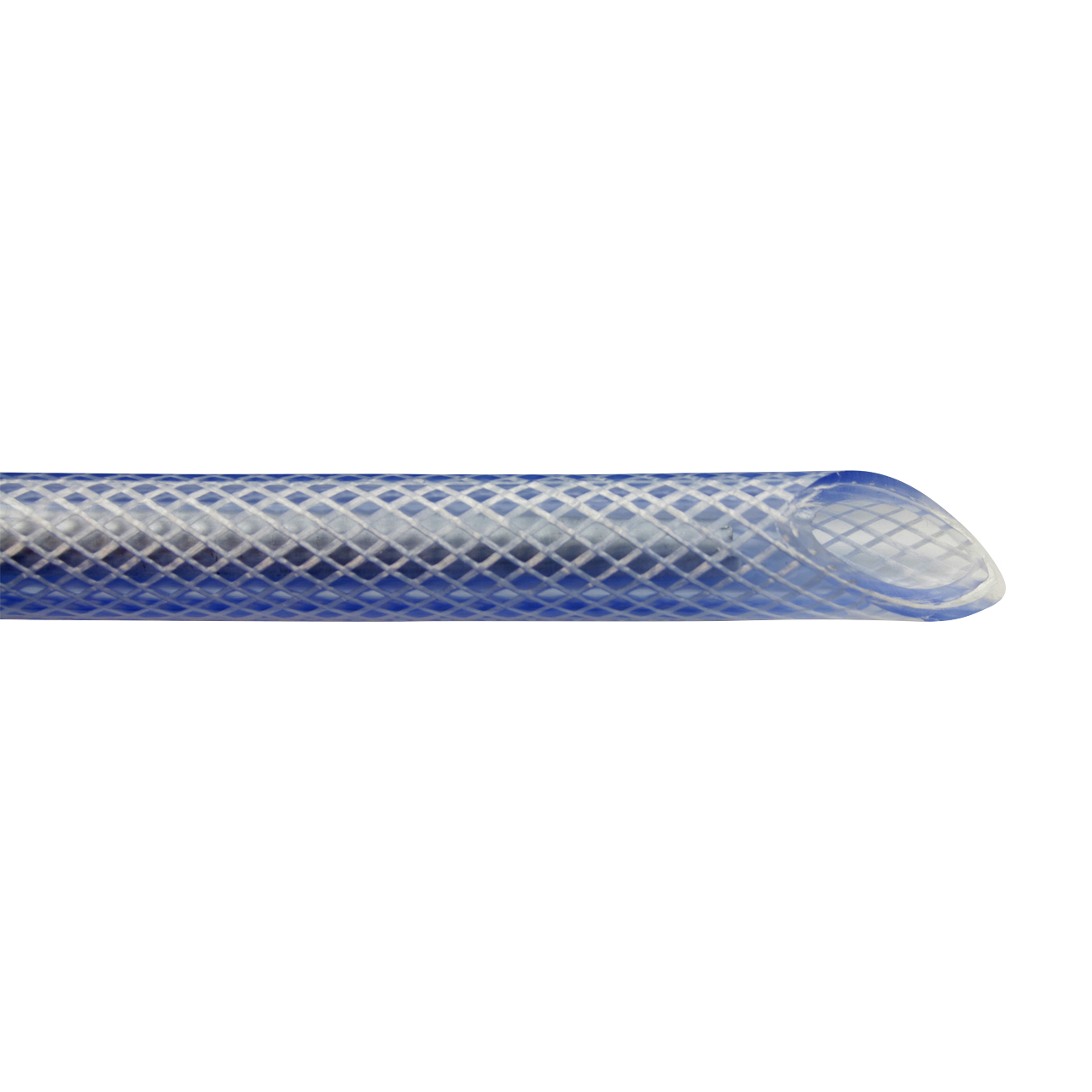 Gewebeschlauch, PVC, klar, 9 x 3 mm