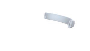 optrel® Komfortband, weiss, Baumwolle (VE 2)