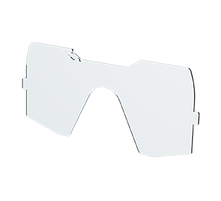 hellgrau scheibe auf weißem hintergrund