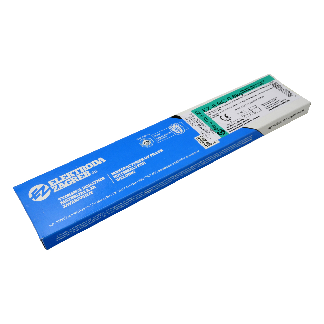 Schweißelektrode WKS RC11, Ø 2,5 x 300 mm, 50 Stück/Pack, Kleinpackung