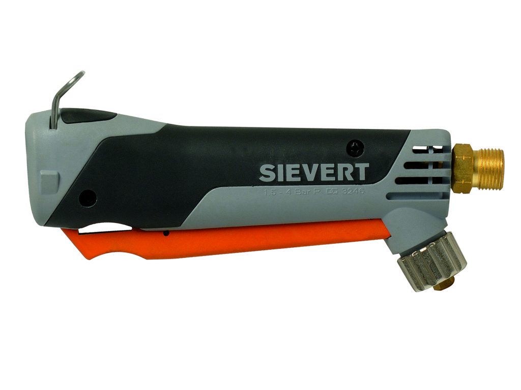 SIEVERT Promatic Propan Handgriff mit Piezozündung und Aufhänghaken