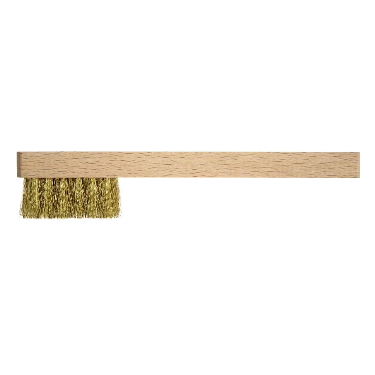 Zündkerzenbürste mit Holzgriff, 3-reihig