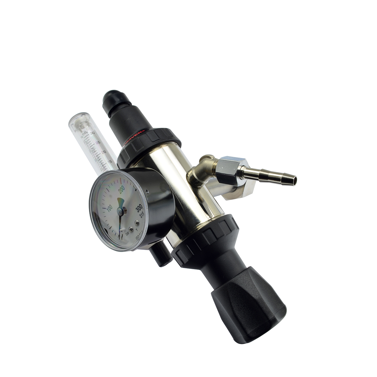 Gasspardruckminderer ECOSAVER+ 300 bar, mit Flowmeter 3 - 30 L/min