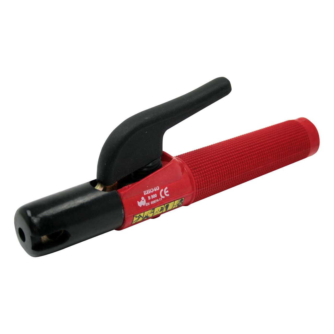 Elektrodenhalter OPTIMAL in Rot und Schwarz für Schweißstrom bis 400 Ampere