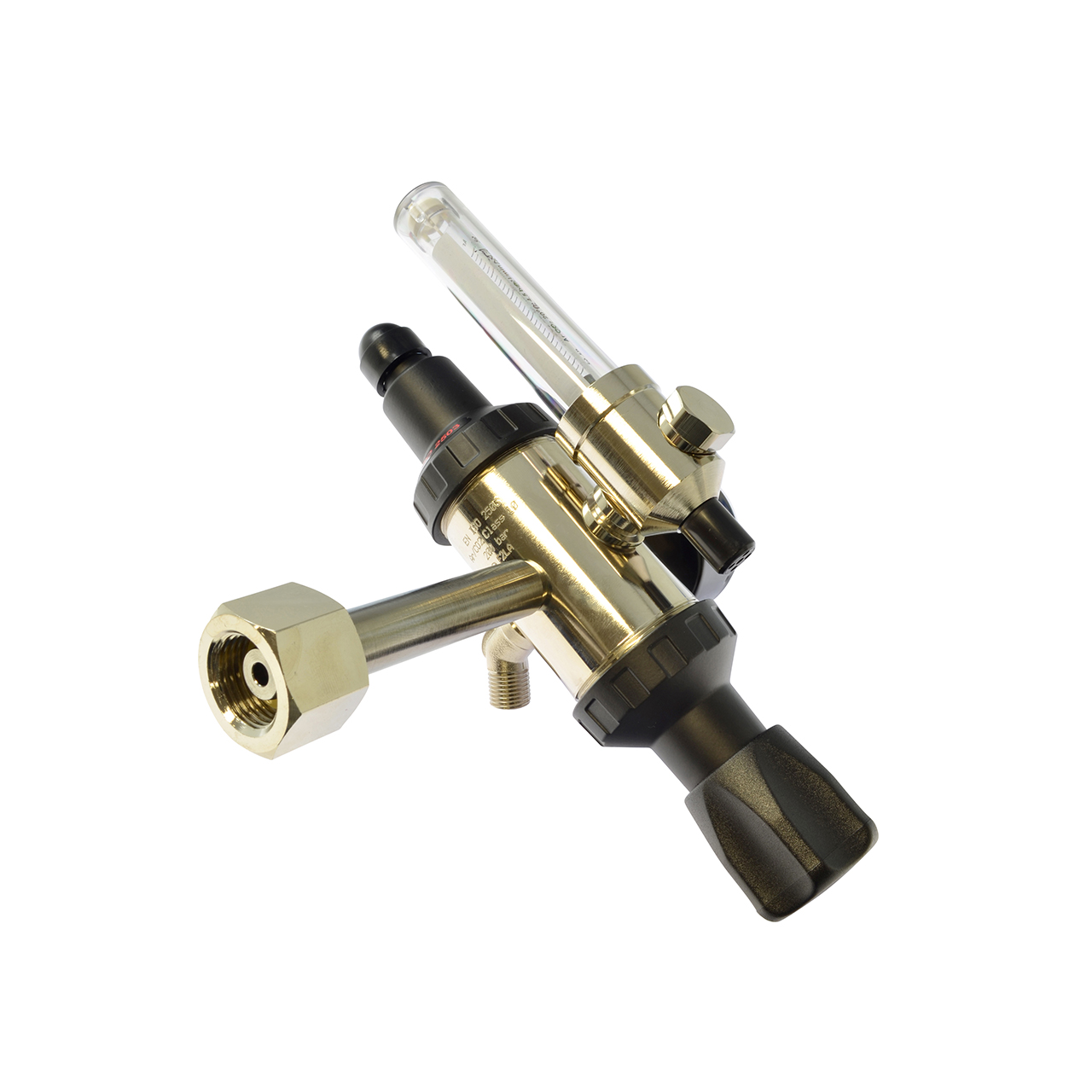 Gasspardruckminderer ECOSAVER+ 300 bar, mit Flowmeter 3 - 30 L/min