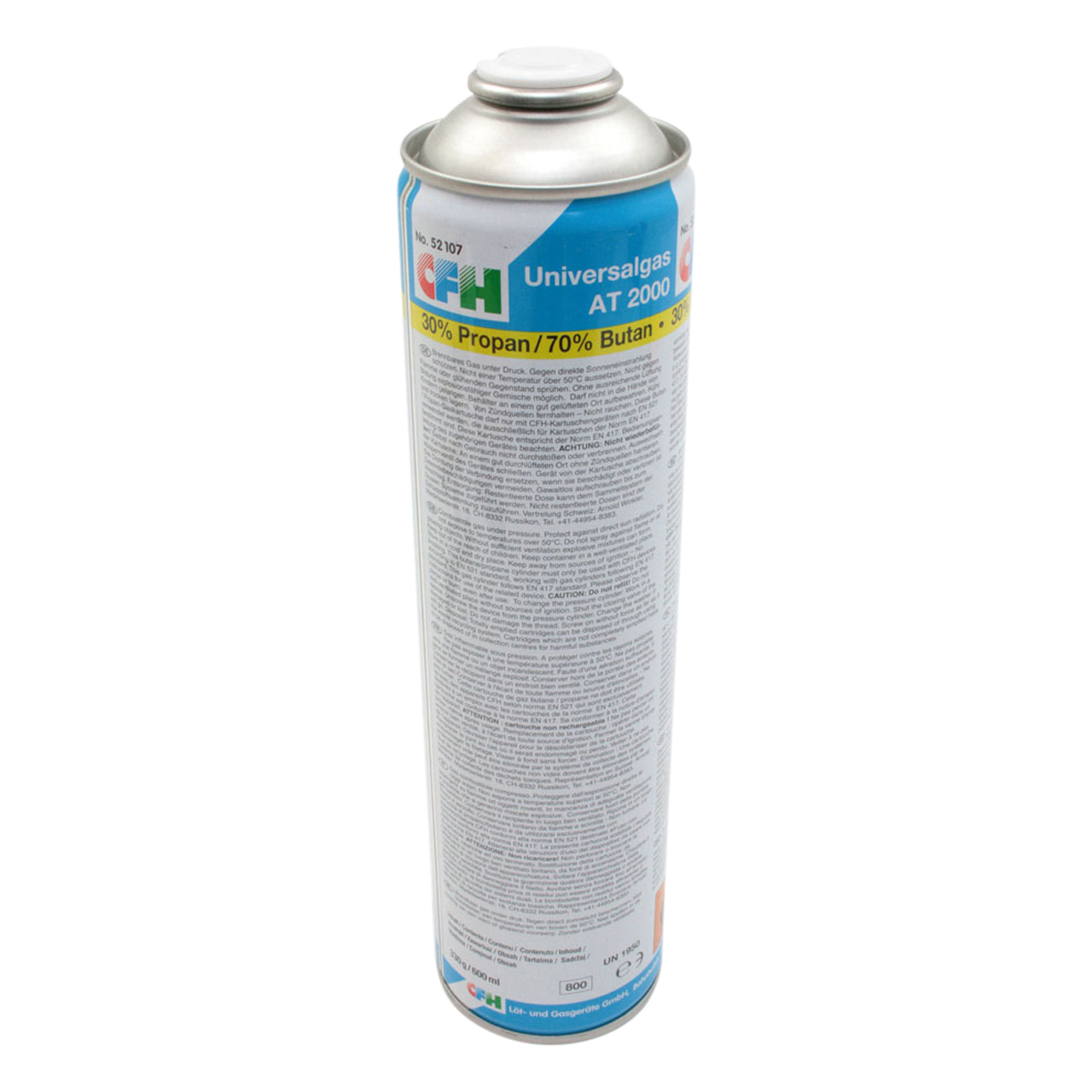 Ersatzkartusche AT2000 für Lötbrenner LM1750, 330 g/600 ml