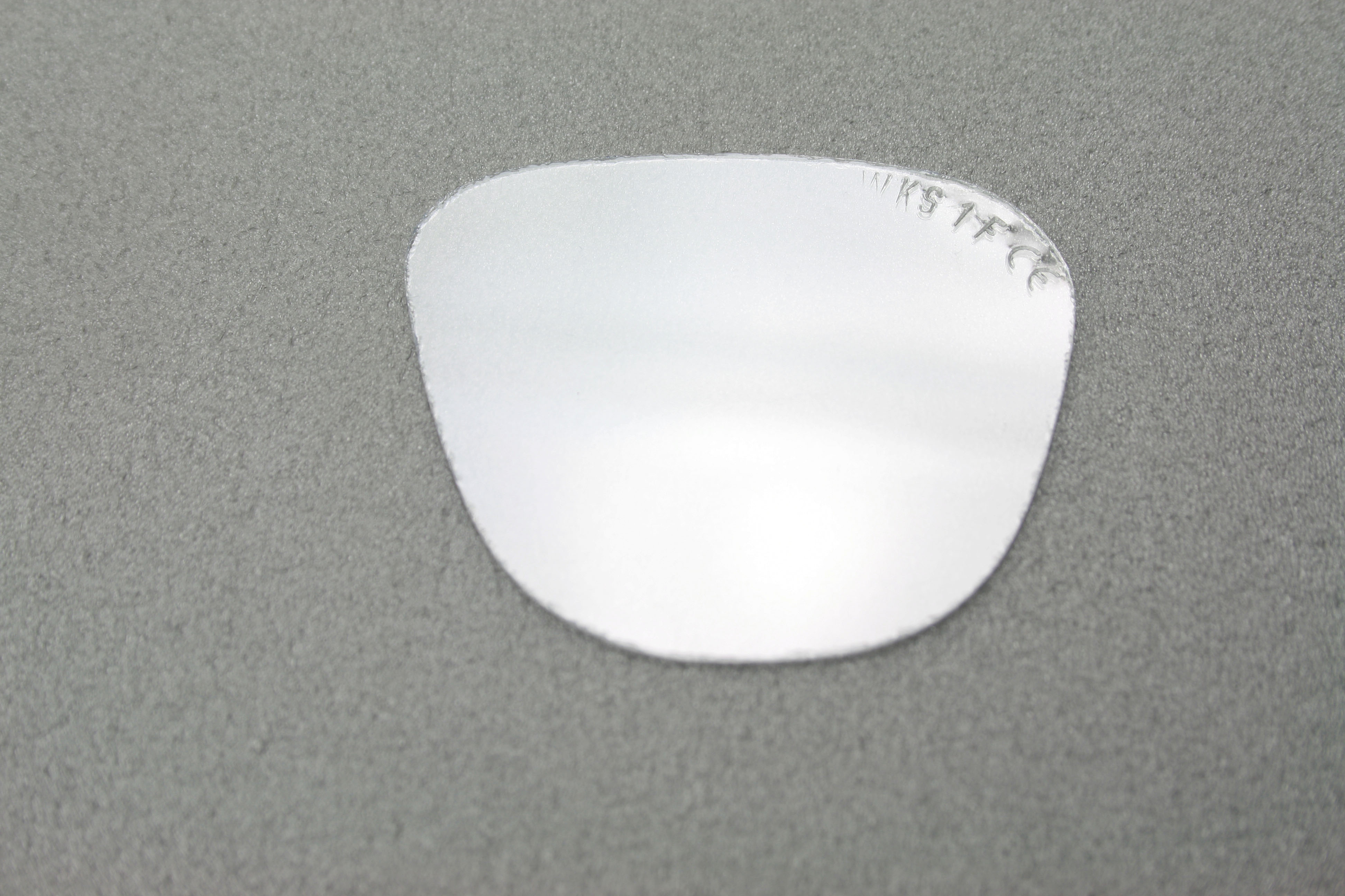 Ersatzgläser, Kunststoff PET-G, klar, 62 x 52 mm, 1 Paar