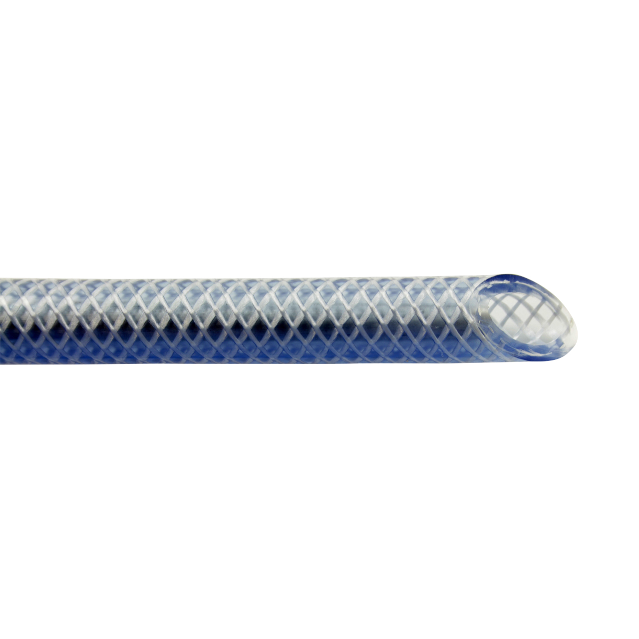 Gewebeschlauch, PVC, klar, 6 x 3 mm