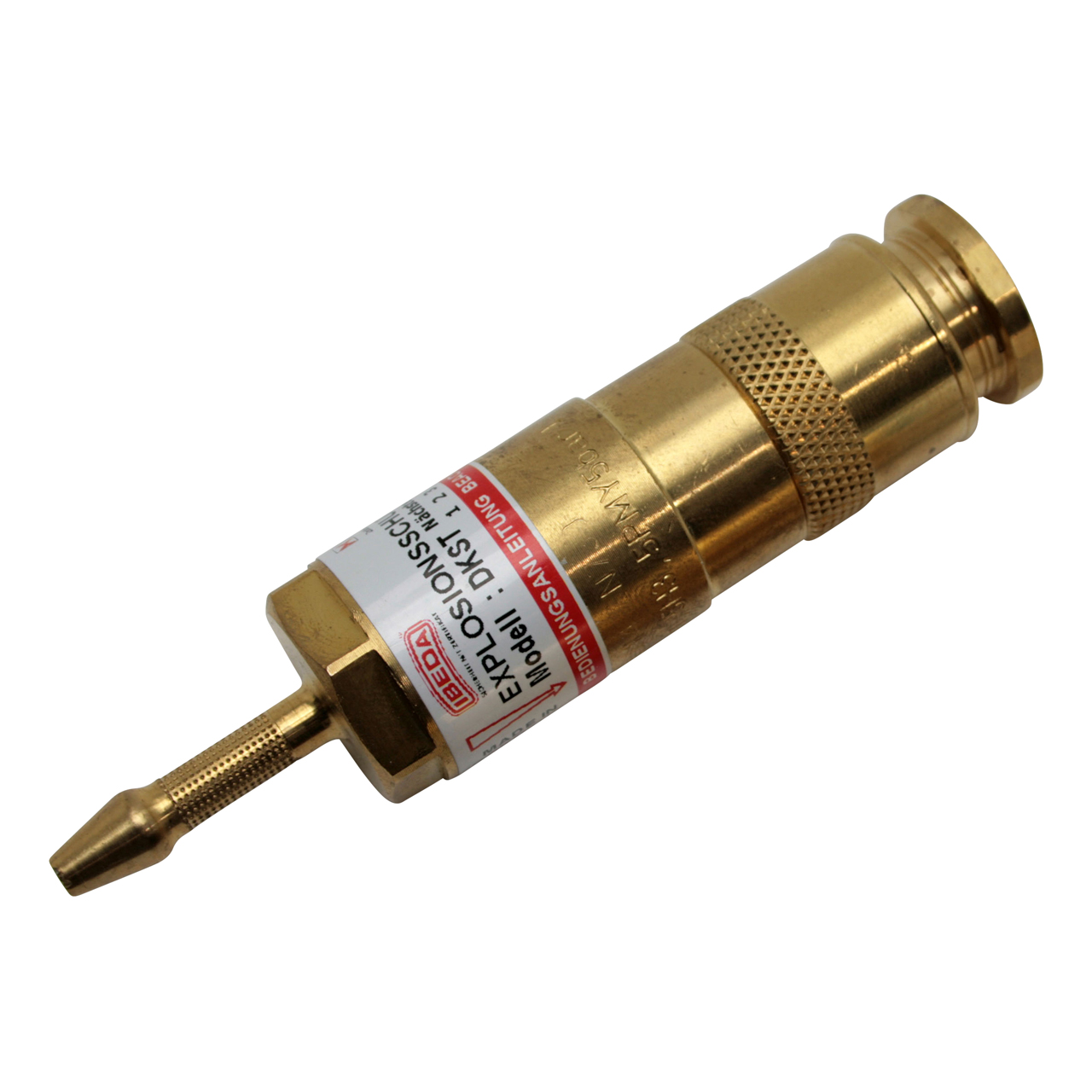 Sicherheitseinrichtung brennerseitig, D-Serie (EN 561), Brenngase, Tülle 4 mm