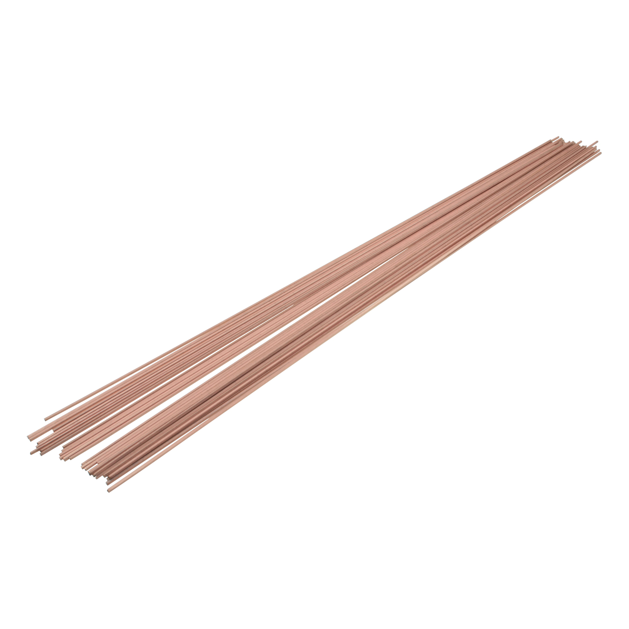 Kupferhartlot B-Cu89PAg(L-Ag5P), Cu-Rophos 5, 4-kant, Länge 500 mm