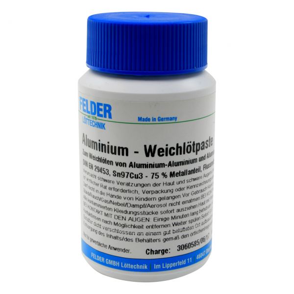 Weichlöt- & Verzinnungspaste für Aluminium, S-Sn97Cu3