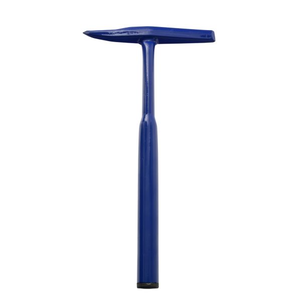 Schlackehammer, Ganzstahl, 350 g, lackiert und geschliffen, ultramarinblau