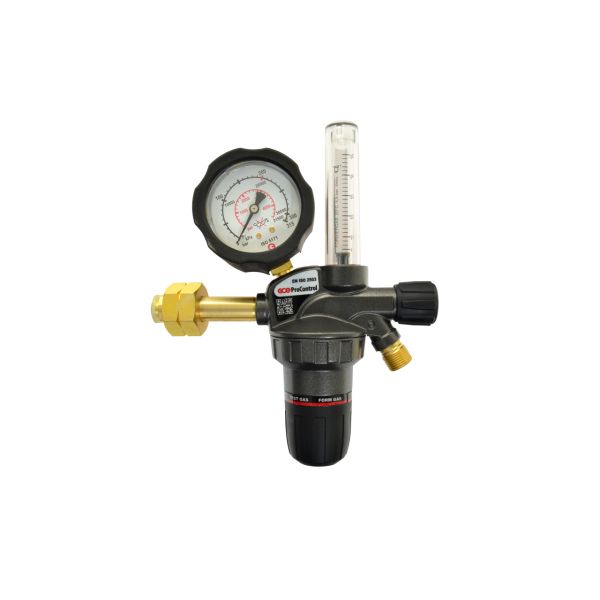 Flaschendruckminderer ProControl, Formiergas, 200 bar, 0 - 50 l/min Flowmeter