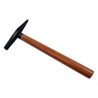 Schlackehammer mit Holzstiel, 230 g, nicht lackiert
