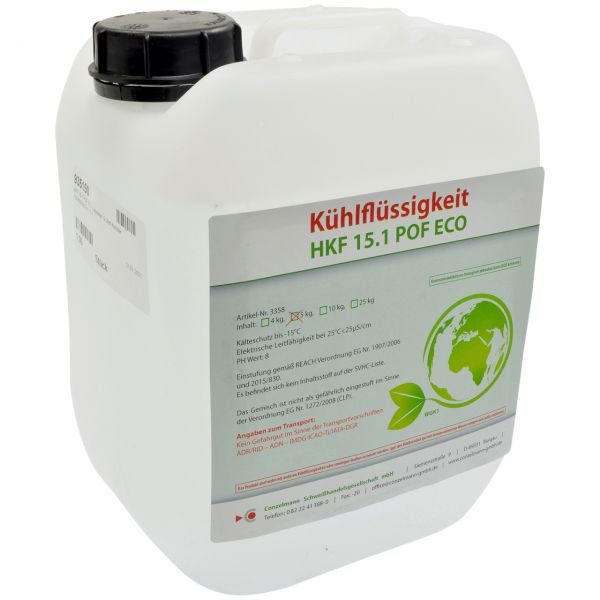 Kühlmittel HKF 15.1 POF ECO für wassergekühlte Geräte, 10 Liter