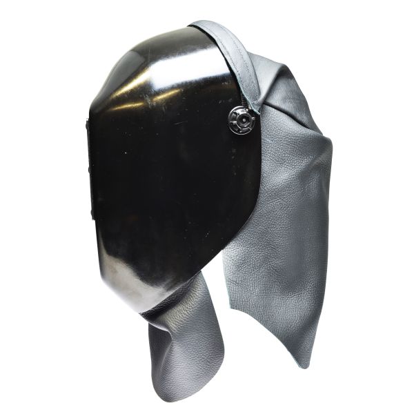 Brustlatz für GF-K 4 Kopfschirm aus Leder, mit selbstklebendem Klettverschluss
