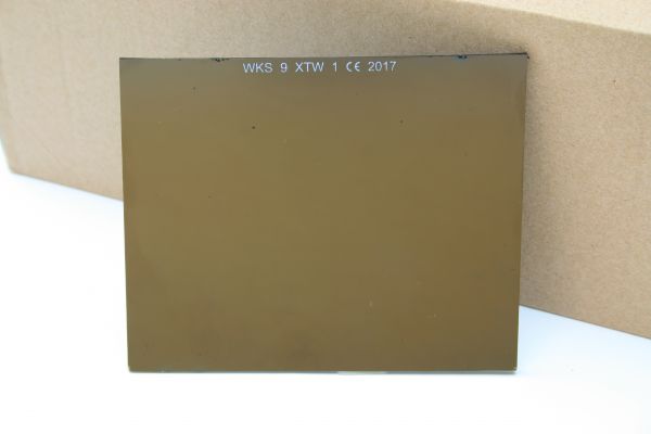 WKS Schutzglas, 90 x 110 mm, goldverspiegelt