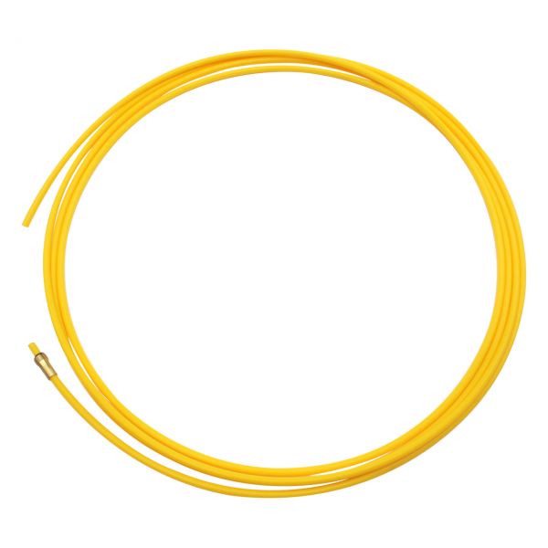 Teflonseele, gelb, Ø 1,4 - 1,6 mm, Außen-Ø 4,5 mm, Innen-Ø 2,5 mm